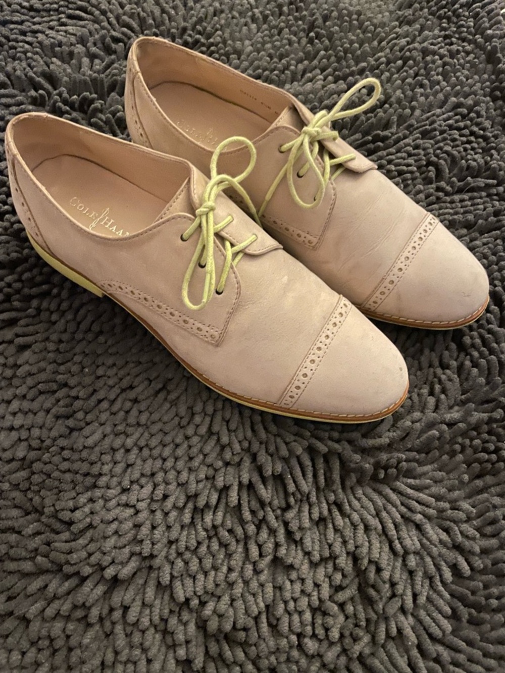 Ladies Cole Haan Gramercy Oxford Cap Toes Shoes, Size 8.5